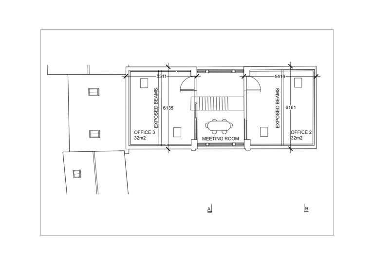 Lodge Barns Office ground plans 2